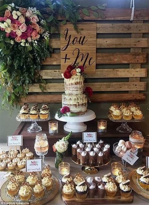 flower dessert table|dessert ideas for weddings.